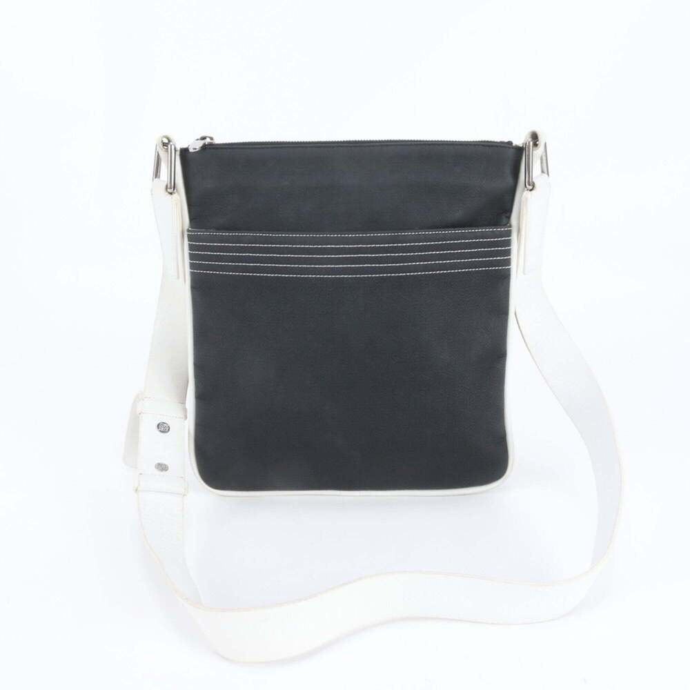 Loewe Repeat Anagram Leather Shoulder Bag, Crossbody Messenger Black, Men's